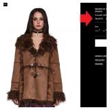 J3 - DOLLS KILL CURRENT MOOD COAT (M99)