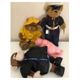 J3 - PLUSH BEARS & MONKEYS (R177)
