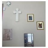 J3 - LOT OF WALL DECOR & FRAMED ART (L54)