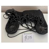 J3 - BLACK SUEDE GLADIATOR SHOES (R75)