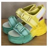 J3 - PAIR OF AW PLATFORM SANDALS (L56)