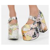 J3 - DOLLS KILL X ARCHIE COMICS PLATFORM SHOES 10M