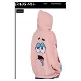 DOLLS KILL X SPONGEBOB SQUARE PANTS HOODIE SIZE S