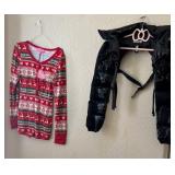 J3 - SWEATER & NECK PUFFER SHRUG JACKET (R58)