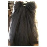 J3 - BLACK SHEER TULLE DRESS (M36)