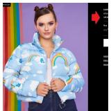 J3 - DOLLS KILL X CARE BEARS JACKET XS (R92)