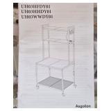 J3 - ASGOLION BAKER'S RACK W/ BUILT-IN OUTLET