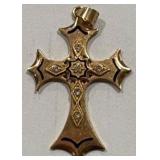 14K YELLOW GOLD PENDANT 2.5 GRAMS