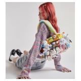 J3 - DOLLS KILL PLUSH TOTE & CROSSBODY BAG (L160)