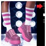 J3 - DOLLS KILL SKIRT & PINK SHOES (L230)