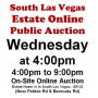 WELCOME TO OUR WED. @4pm ONLINE PUBLIC AUCTION