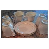 N3 - LENOX FIRELIGHT CUPS & PLATES (K13)