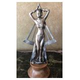 N3 - VINTAGE ART DECO SCULPTURE 8'T (M15)