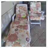 N3 - PATIO CHAIR, LOUNGER & CUSHIONS (Y12)