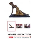 N3 - ART DECO STYLE BRONZE 17X22' (L29)