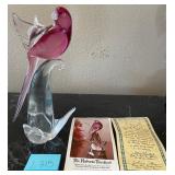 11 - VENETIAN GLASS SCULPTURE W/COA (L315)