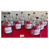 N3 - LOT OF EMPTY GLASS BOTTLES (G17)