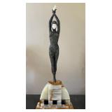 11 - D.H.CHIPARUS 'STARFISH DANCER' SCULPTURE (L30
