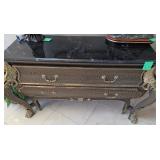 N3 - ELABORATE LOUIS XV STYLE COMMODE (L7)