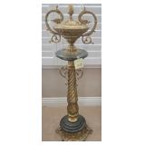 N3 - ORNATE URN WITH DISPLAY PEDESTAL (A12)