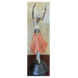 N3 - ART DECO-STYLE BRONZE SCULPTURE (F36)