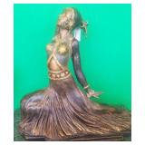 N3 - ART DECO-STYLE DANCER SCULPTURE (G28)