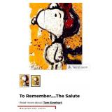 11 - SNOOPY BY TOM EVERHART WITH COA