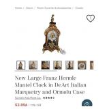 N3 - LARGE FRANZ HERMLE MANTEL CLOCK 30' T