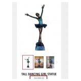N3 - BRONZE BALLERINA SCULPTURE 56'T (B15)