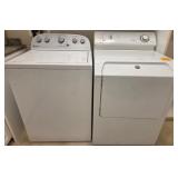 N3 - WASHER & GAS DRYER (AS IS) (B72)