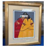 11 - BIBBS & ST JAMES LTD ED ART FRAMED 22X20"