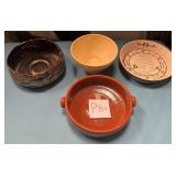 K - LOT OF CERAMIC/ POTTERY BOWLS (P82)