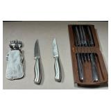 K - KNIFE SET, APPETIZER FORKS (P17)