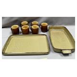 17 - CERAMIC MUGS, BAKEWARE (C30)