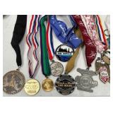 11 - COLLECTIBLE MARATHON FINISHER MEDAL LOT