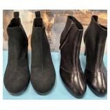 11 - STYLISH WOMENS ANKLE BOOTS PAIR