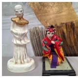 11 - CERAMIC FIGURINE & COLLECTIBLE DOLL (Z3)