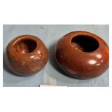 K - STUDIO POTTERY VOTIVE HOLDERS (P127)