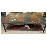 11 - COFFEE TABLE WITH SLATE TILE TOP (P176)