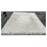 11 - LUXURIOUS MODERN TASSEL AREA RUG