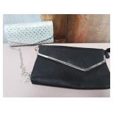 11 - STYLISH EVENING CLUTCH PURSE PAIR
