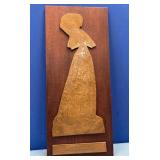 11 - LADY MARGARET PEYTON ART PANEL 14X21" (N319)