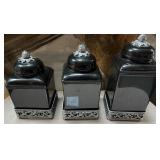 K - THREE-PIECE CANISTER SET P8)
