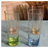 K - SET OF FOUR KATE SPADE GLASSES (P95)