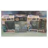 499 - FUNKO POP! & OTHER STAR WARS FIGURES (D22)