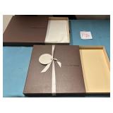 K - TWO LOUIS VUITTON BOXES (P76)