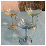 K - THREE PIECES COCKTAIL GLASSES (P103)
