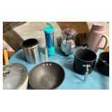K - COOKWARE, FOOD PROCESSOR, WATER BOTTLES