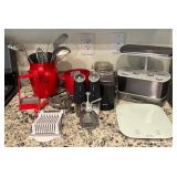 J1 - KITCHEN UTENSILS, AEROGARDEN, CANISTER (K10)