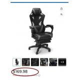 J1 - HOME OFFICE DESK CHAIR, RUG PROTECTOR (A10)